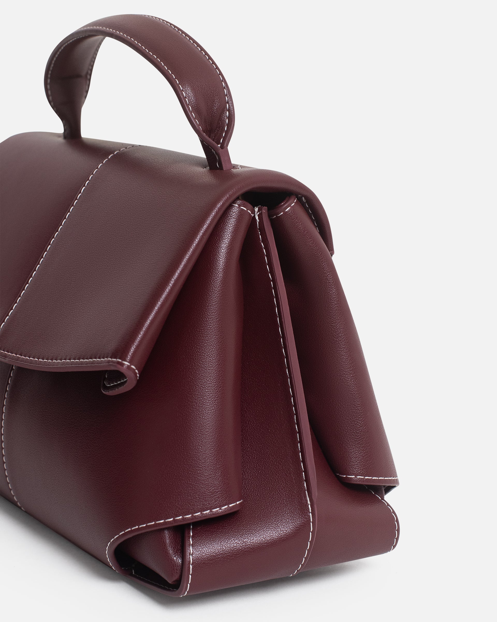 Polly midi - burgundy