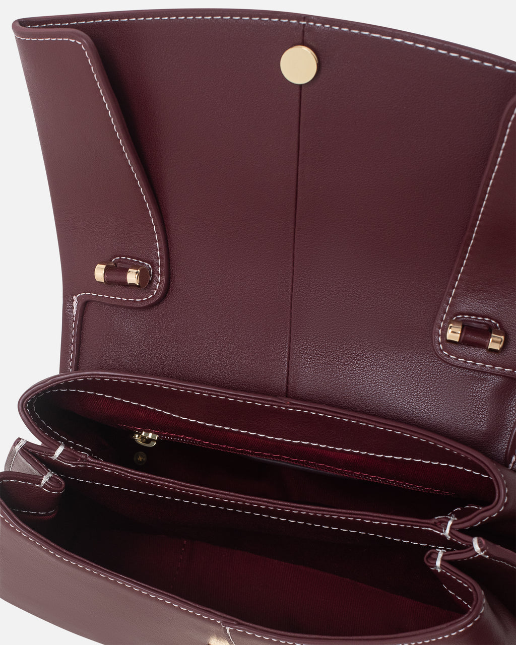 Polly midi - burgundy